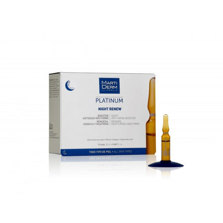 MARTIDERM PLATINUM Night Renew | 30 ampoules prix Maroc