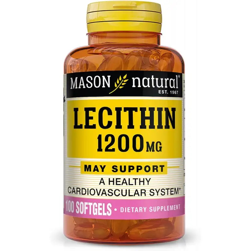 MASON NATURAL LECITHIN 1200MG B100 SOFTGELS