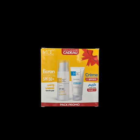 MDC PACK ECRAN PEAUX GRASSES SPF50+ 50ML + CREME HYDRA MAX 30ML OFFERTE prix Maroc