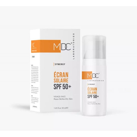MDC SYNERGY ECRAN SOLAIRE PEAUX SECHES SPF50+ 50ML prix Maroc