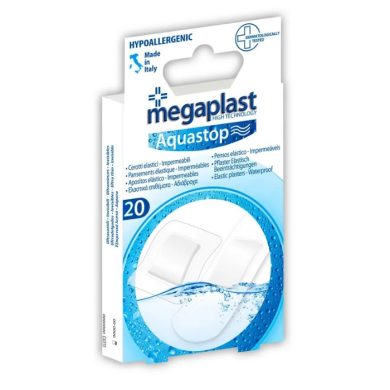 MEGAPLAST AQUASTOP BOITE DE 20 PENSEMENTS ADHESIFS Parapharmacie prix Maroc