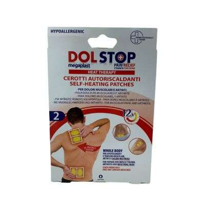 MEGAPLAST DOL STOP HEAT THERAPY THERMAL PATCH WHOLE BODY BOITE DE 2 12 H Parapharmacie prix Maroc
