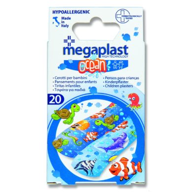 MEGAPLAST OCEAN PANSEMENT POUR ENFANT BOITE DE 20 Parapharmacie prix Maroc