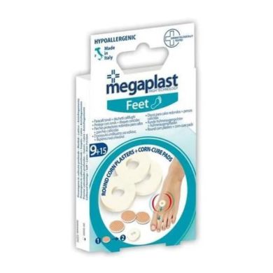 MEGAPLAST PANSEMENT POUR COR + DISQUES CORICIDES BOTE 24 Parapharmacie prix Maroc