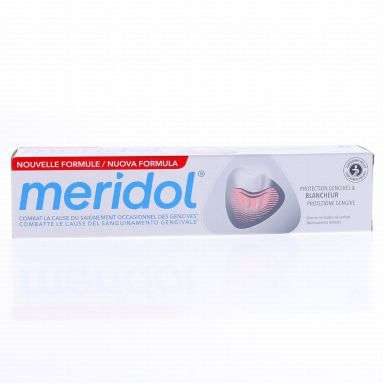 MERIDOL DENTIFRICE PROTECTION GENCIVES ET BLANCHEUR 75 ML Parapharmacie prix Maroc