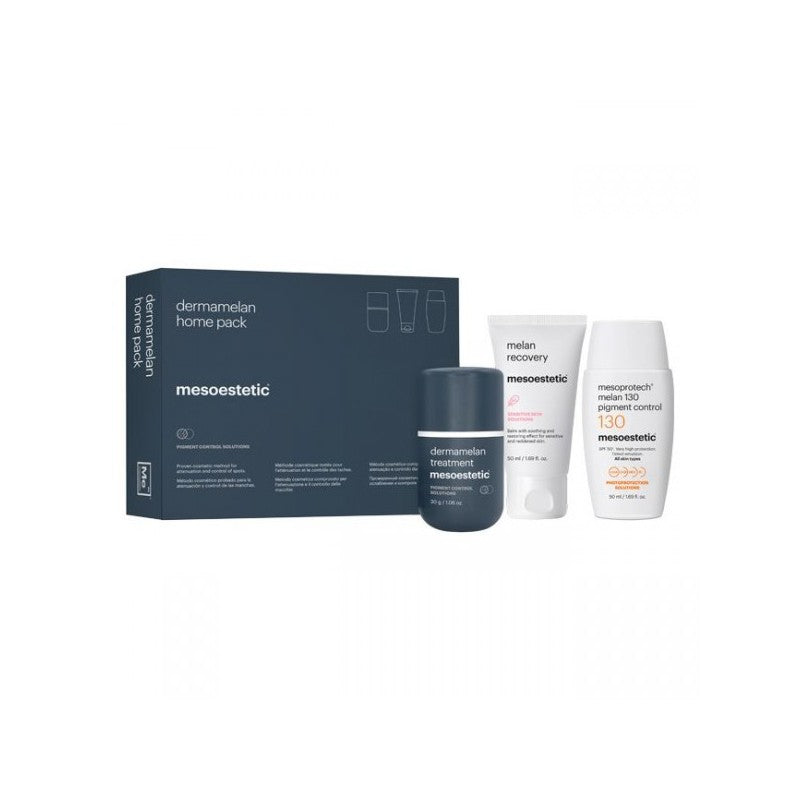 MESOESTETIC DERMAMELAN HOME PACK DERMAMELAN TREATMENT 30G + MELAN RECOVERY 50ML + MELAN 130 + PIGMENT CONTROL 50ML