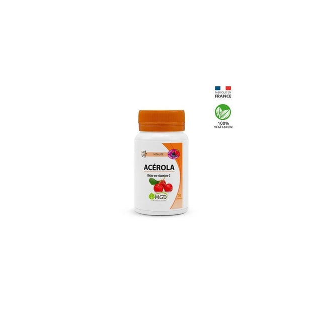 Mgd Acérola Fruits Rouges Boite 30 Comprimés