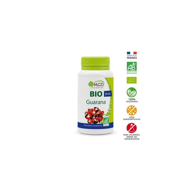 Mgd Bio Guarana Boite 90 Gélules