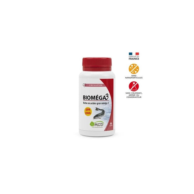 MGD bioméga 3 boite 90 capsules prix Maroc
