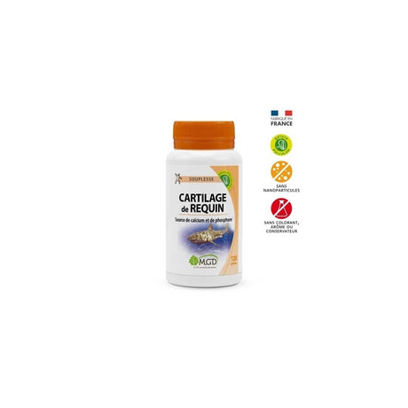 MGD cartilage de requin boite 200 gélules prix Maroc