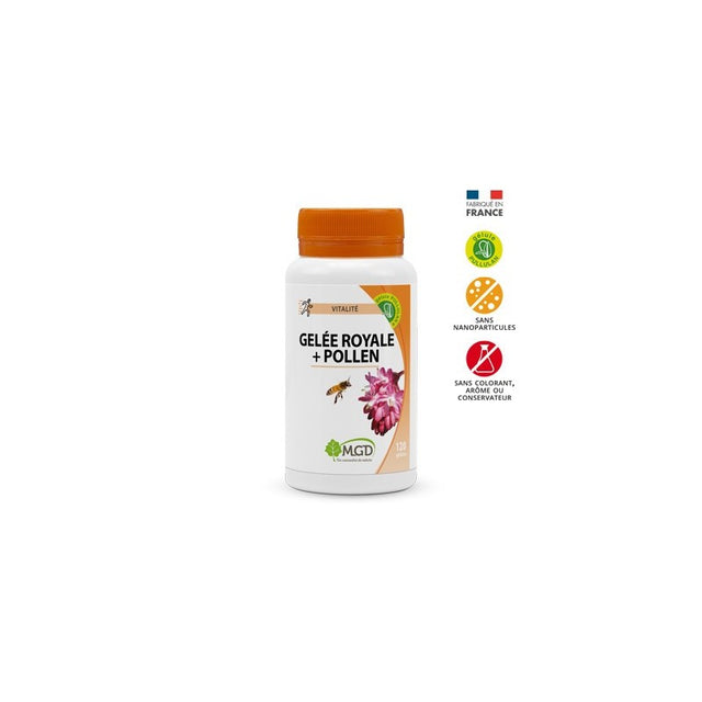 Mgd Gelée Royale + Pollen Boite 90 Gélules