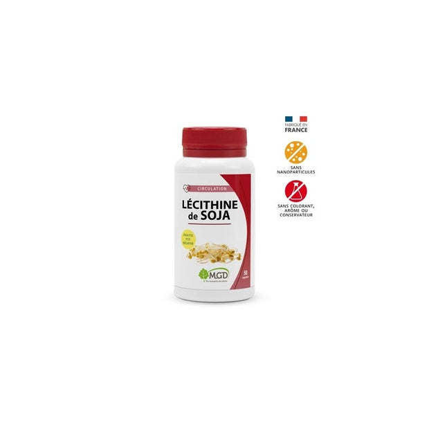 Mgd Lécithine de Soja Boite 100 Capsules