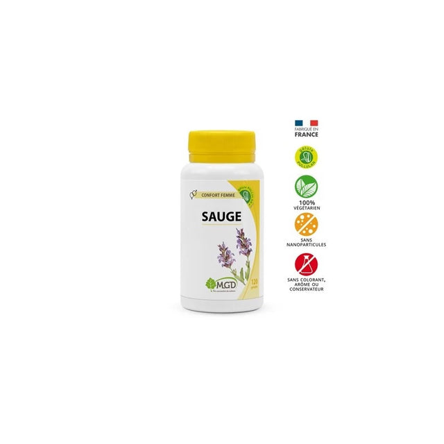 Mgd Sauge Boite 120 Gélules