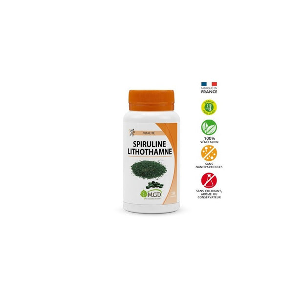 Mgd Spiruline Lithothamne 150 Comprimés