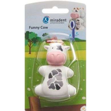 MIRADENT Porte Brosse A Dent Funny Cow Parapharmacie prix Maroc