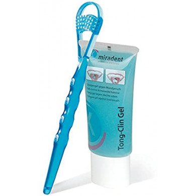 MIRADENT TONG CLIN SET (GEL AVEC GRATTE LANGUE) prix Maroc