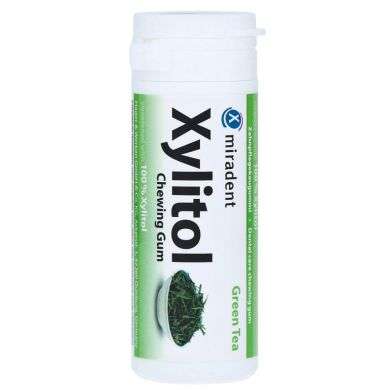 MIRADENT XYLITOL CHEWING GUM GREEN TEA prix Maroc