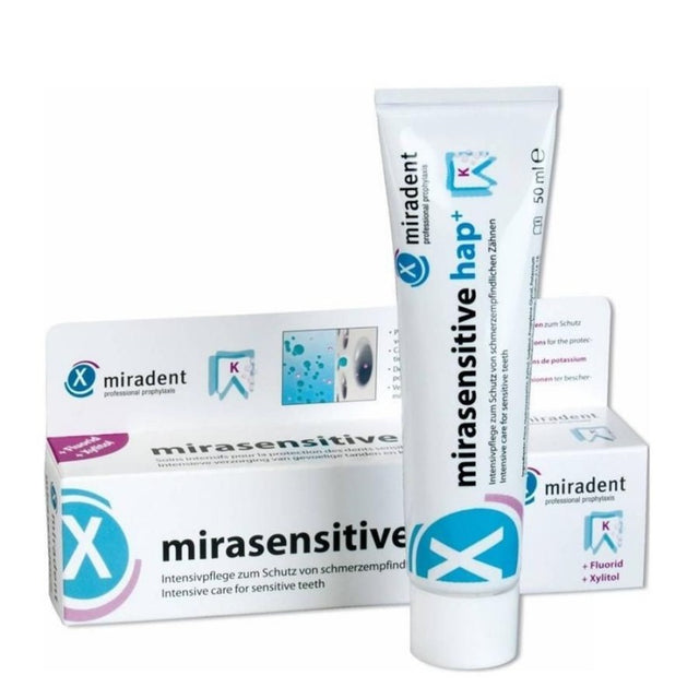 MIRADENT MIRASENSITIVE HAP+ dentifrice | 50 ml prix Maroc