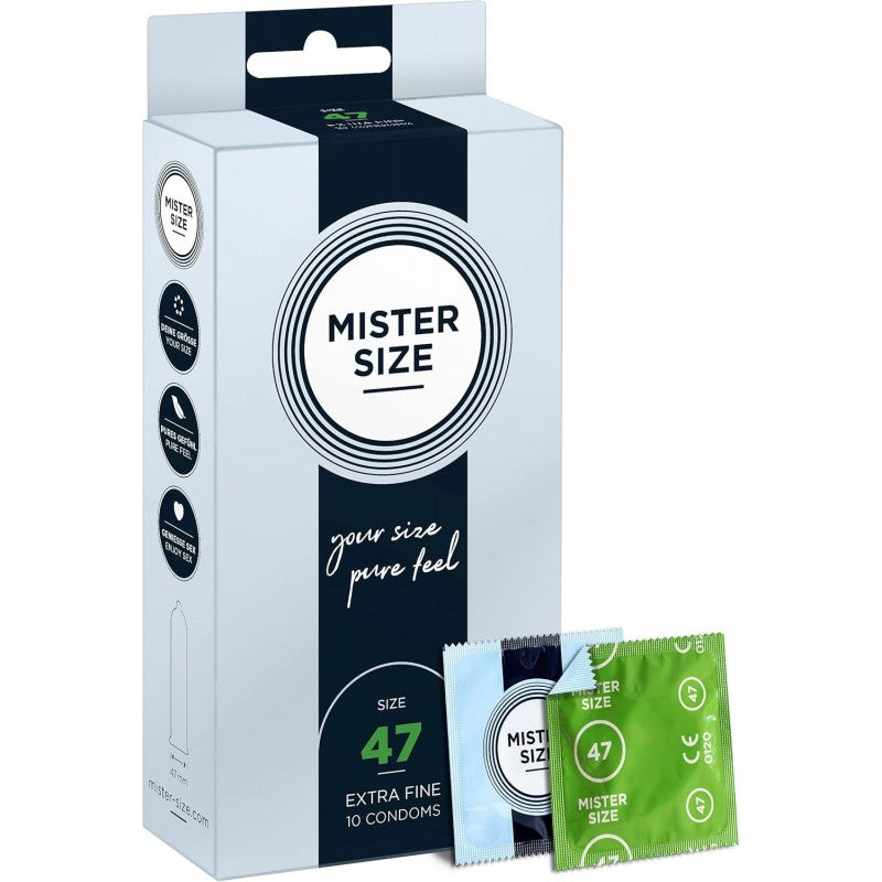 MISTER SIZE 47 PRESERVATIFS EXTRA FINE B10