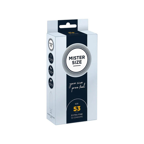 MISTER SIZE 53 PRESERVATIFS B10