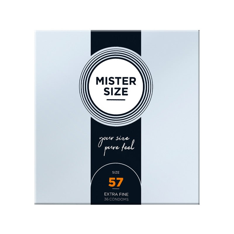 MISTER SIZE 57 PRESERVATIFS EXTRA FINE B36