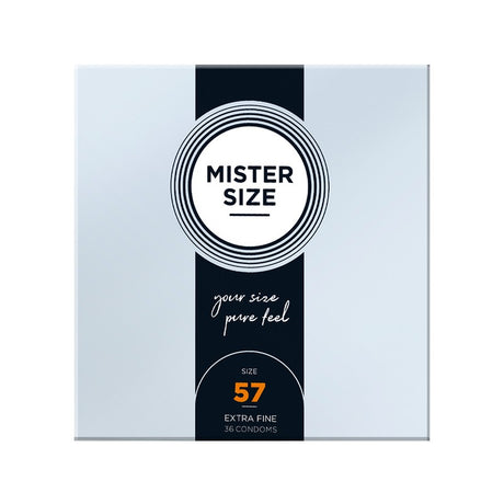 MISTER SIZE 57 PRESERVATIFS EXTRA FINE B36