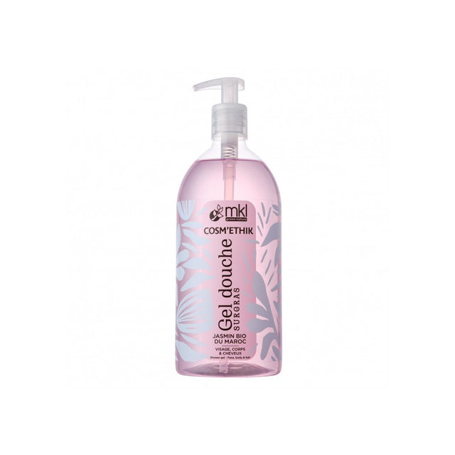 MKL GREEN NATURE COSM'ETHIK GEL DOUCHE SURGRAS JASMIN BIO DU MAROC 1L