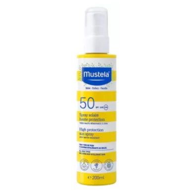 MUSTELA SPRAY SOLAIRE TRES HAUTE PROTECTION SPF 50+ 200 ML prix Maroc