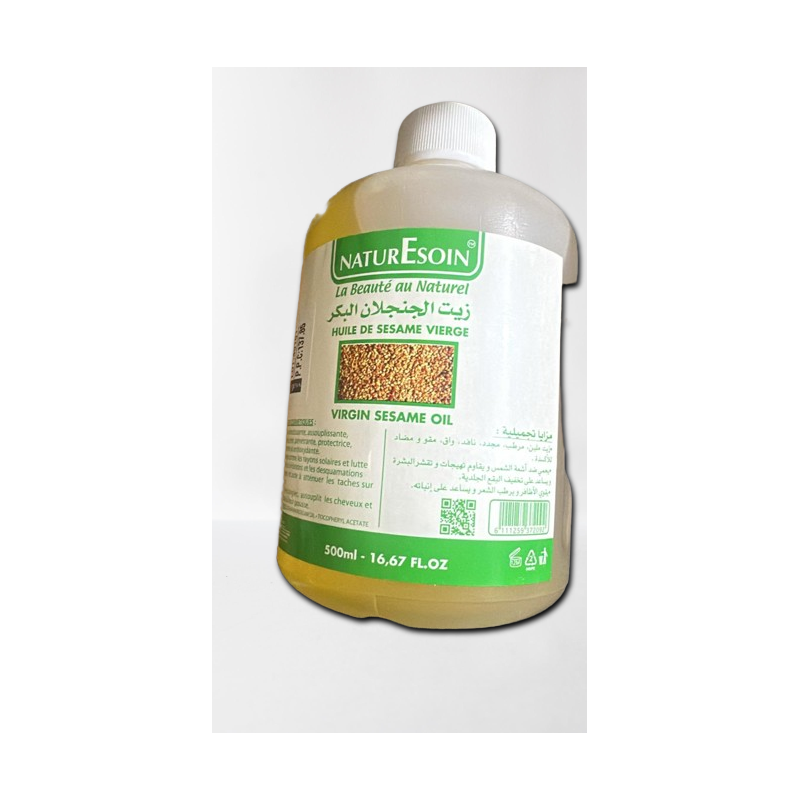 Nature Soin Huile de Sesame Vierge 500ml