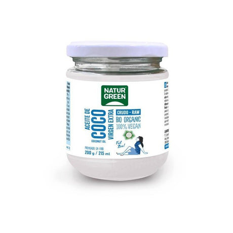 NATURGREEN HUILE DE COCO BIO 200G prix Maroc