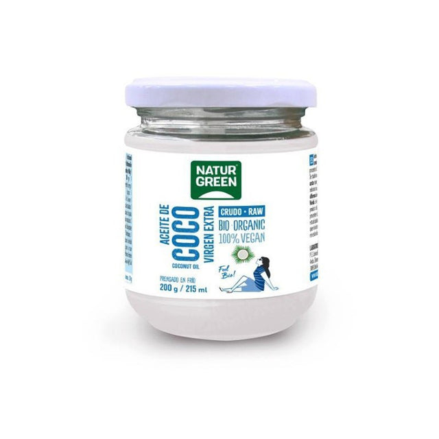 NATURGREEN HUILE DE COCO BIO 200G prix Maroc