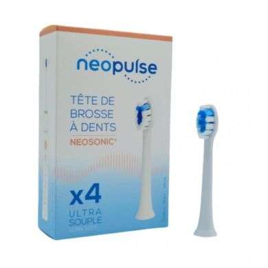 NEOPULSE TETE DE BROSSE A DENTS NEOSONIC *4 ULTRA SOUPLE Parapharmacie prix Maroc