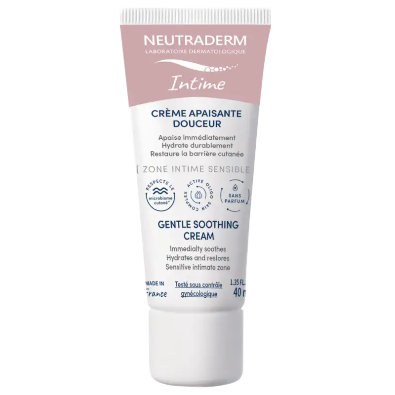 Neutraderm Creme Apaisante Douceur Zone Intime Sensible 40ml