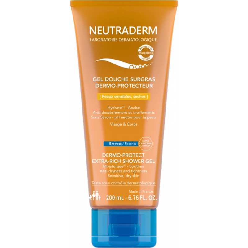 Neutraderm Gel Douche Surgras Dermo-Protecteur 200 ml