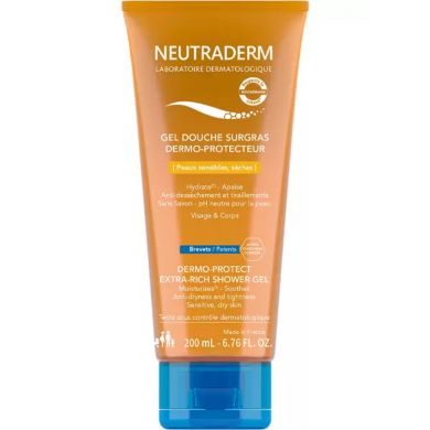 NEUTRADERM GEL DOUCHE SURGRAS DERMO PROTECTEUR 200 ML Parapharmacie prix Maroc