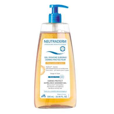 NEUTRADERM GEL DOUCHE SURGRAS DERMO PROTECTEUR 500Ml prix Maroc