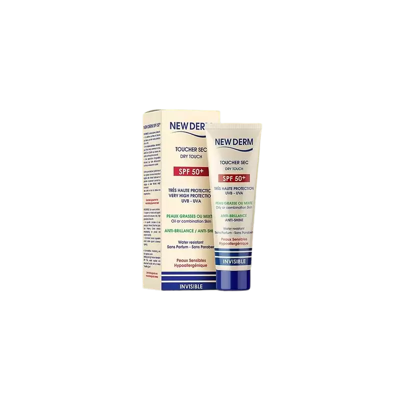 NEW DERM écran solaire invisible spf 50+ | 40 ml