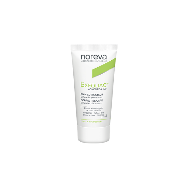 Noreva Exfoliac Acnomega 100 Soin Kérato-Régulateur30 ml
