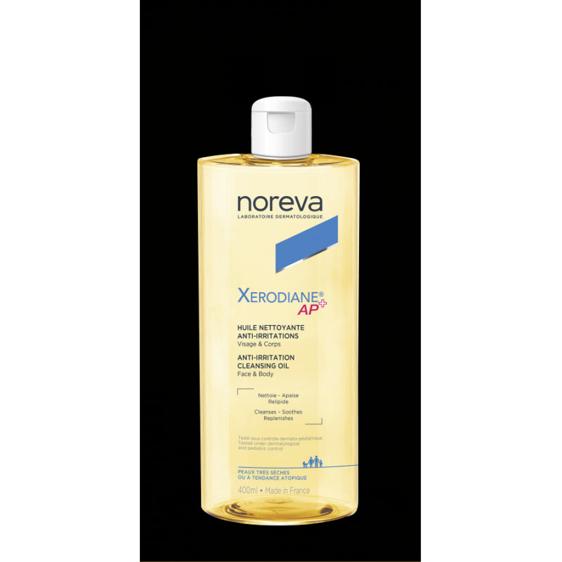 NOREVA XERODIANE AP+ huile nettoyante parfumée 400 ml