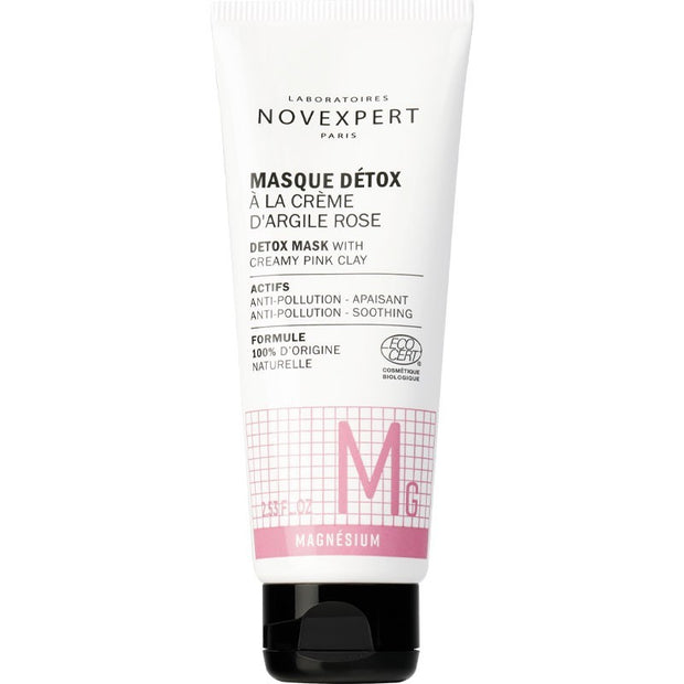 Novexpert Masque Détox à la Crème d'Argile Rose 75 ml