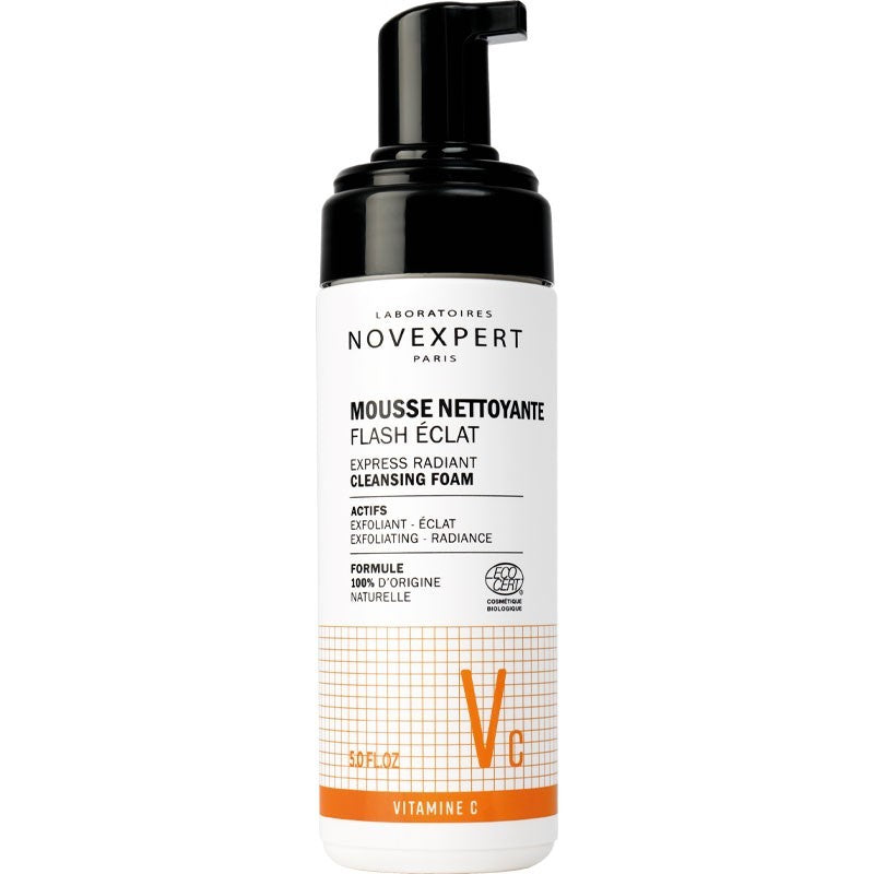 Novexpert Mousse Flash Éclat Nettoyante 150 ml