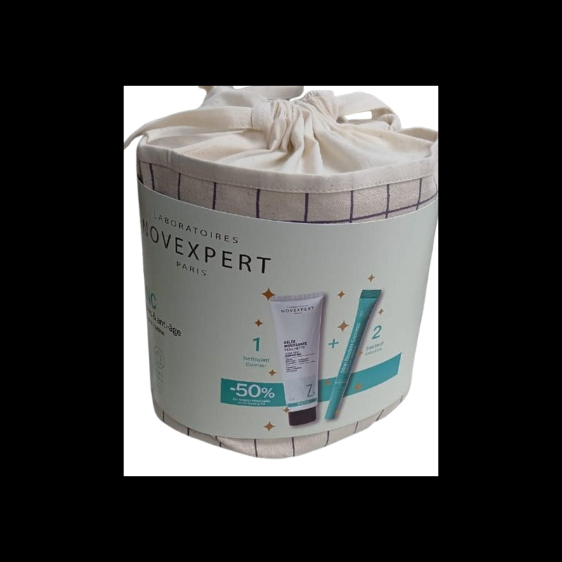 NOVEXPERT Promo trio zinc stop boutons +gelée moussant+pochon