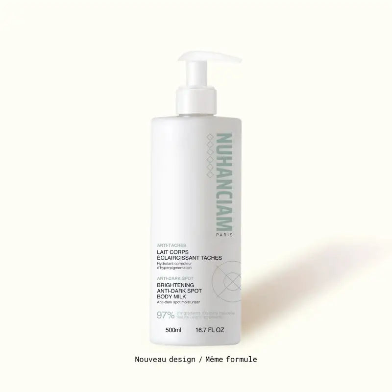 Nuhanciam Lait Corps Éclaircissant Taches Hydratant Correcteur 500ml