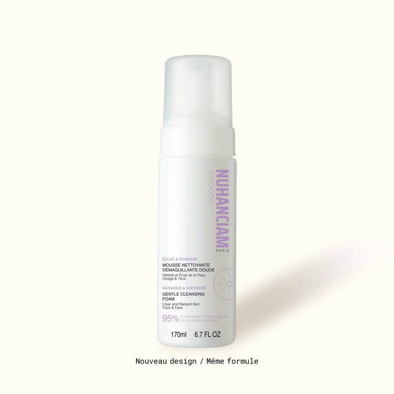 NUHANCIAM mousse nettoyante douce 170 ml