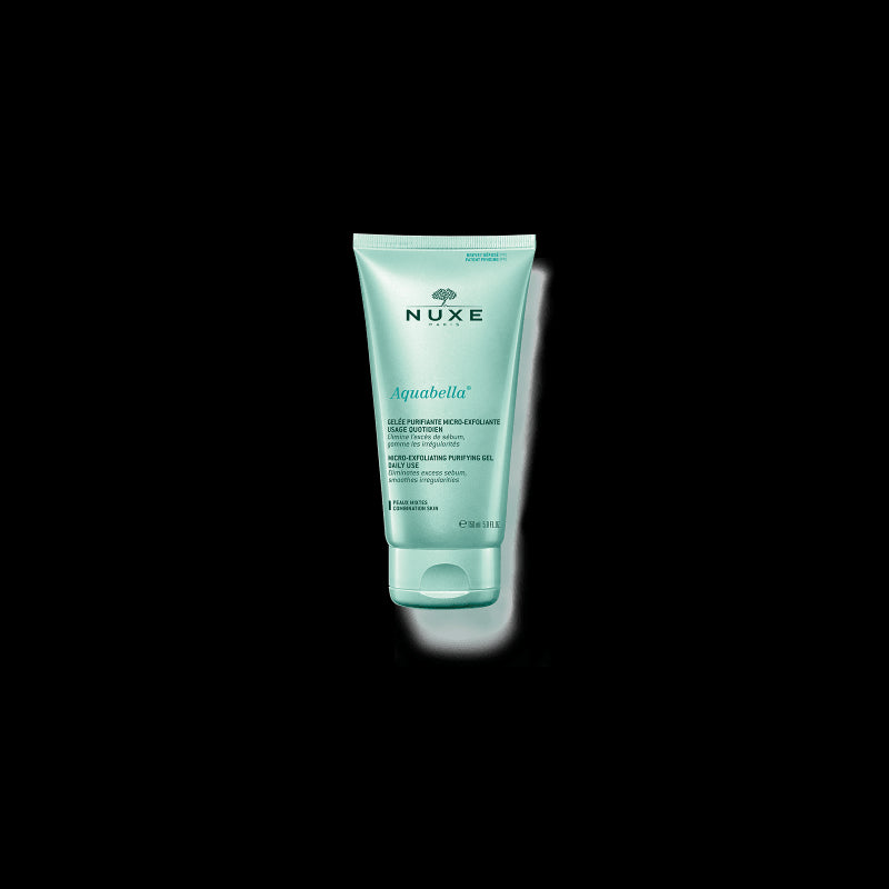 NUXE Aquabella Gelée Purifiante Micro-exfoliante usage quotidien