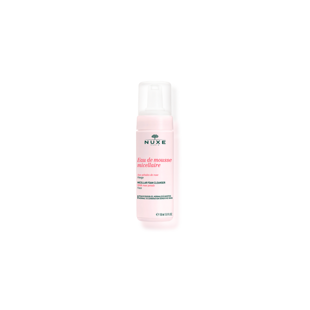 Nuxe Eau de Mousse Micellaire aux Pétales de Rose 150ml Visage