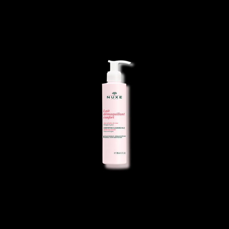 Nuxe Lait Démaquillant Confort aux Pétales de Rose 200ml
