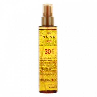 NUXE HUILE BRONZANTE SPF30 150 ML Parapharmacie prix Maroc