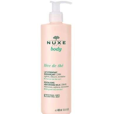 NUXE REVE DE THE LAIT HYDRATANT RESSOURCANT 24 H 400 ML Parapharmacie prix Maroc