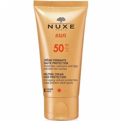 NUXE SUN CREME FONDANTE HAUTE PROTECTION SPF 50 AUX FLEURS D'EAU ET DE SOLEIL 50 ML Parapharmacie prix Maroc
